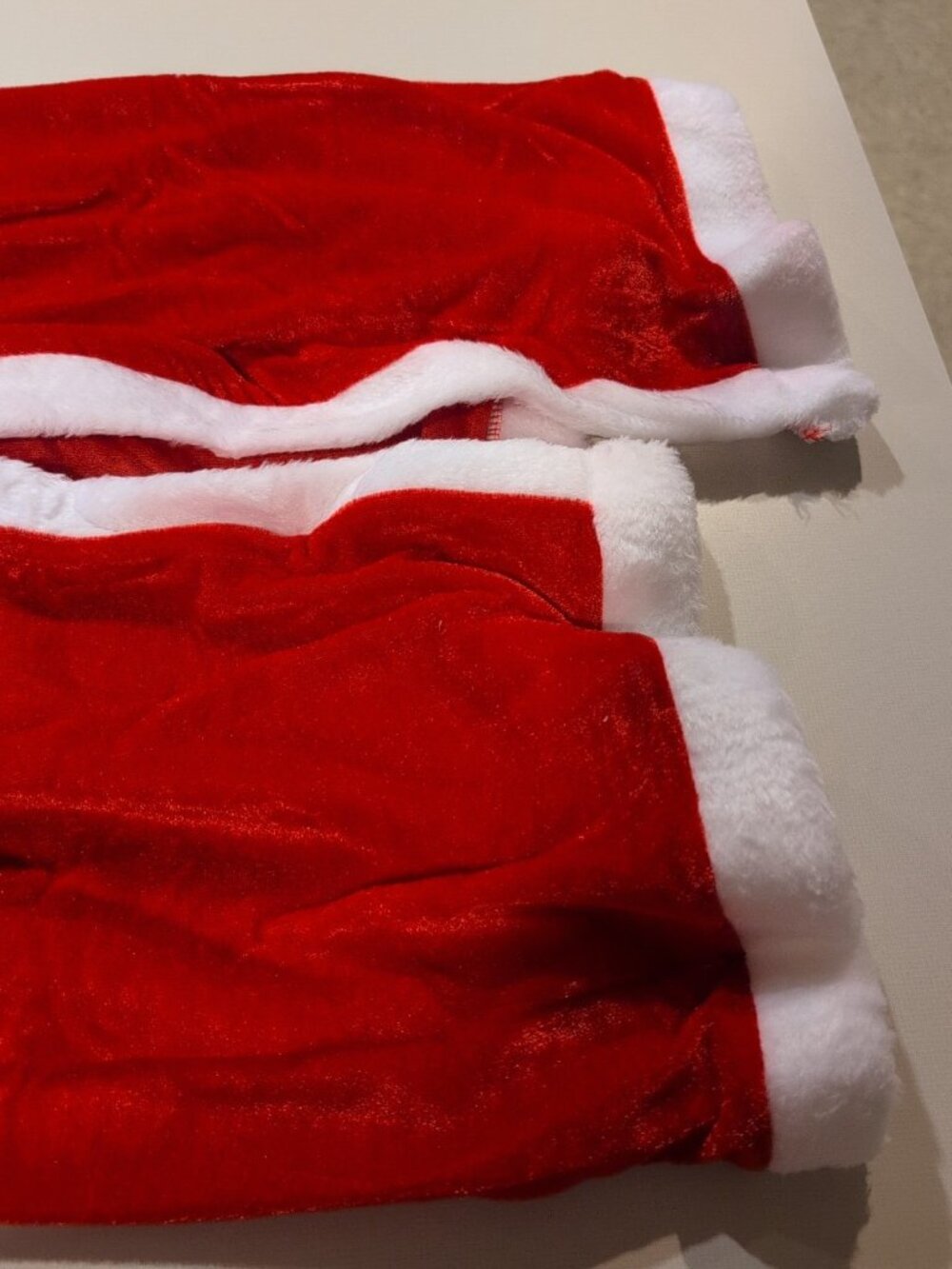 Xuhal Costume Women's One Size Red White Christmas Elf Outfit Accessories NWOT - Picture 4 of 12